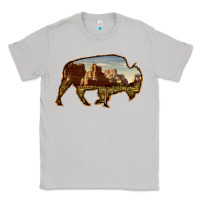 Moon Dust Bison Silhouette Desert Landscape Classic Tee - Bettercallsaul
