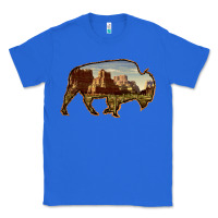 True Royal Bison Silhouette Desert Landscape Classic Tee - Bettercallsaul