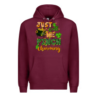 Burgundy Just call me pinch charming St. Patricks Day Premium Hoodie - FaDigitalArtStudio