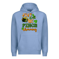 Colony Blue Just call me pinch charming St. Patricks Day Premium Hoodie - FaDigitalArtStudio