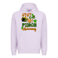 Lilac Just call me pinch charming St. Patricks Day Premium Hoodie - FaDigitalArtStudio