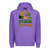 Purple Just call me pinch charming St. Patricks Day Premium Hoodie - FaDigitalArtStudio