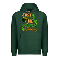 Sports Green Just call me pinch charming St. Patricks Day Premium Hoodie - FaDigitalArtStudio