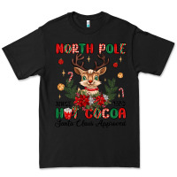 Black north pole hot cocoa Premium Tee - MaliasSmallBusiness