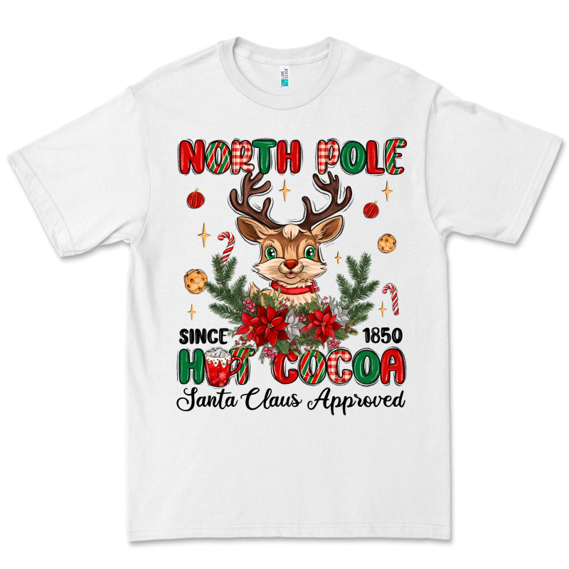 North Pole Hot Cocoa Premium Tee by MaliasSmallBusiness | Teevron