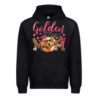 Black golden retriever mom Urban Hoodie - Artiststas