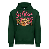Forest Green golden retriever mom Urban Hoodie - Artiststas