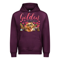 Mauve Wine golden retriever mom Urban Hoodie - Artiststas