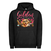 Pigment Black golden retriever mom Urban Hoodie - Artiststas