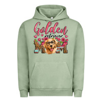 Pigment Oil Green golden retriever mom Urban Hoodie - Artiststas