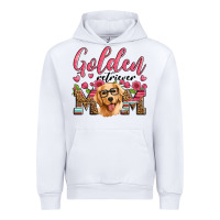 White golden retriever mom Urban Hoodie - Artiststas