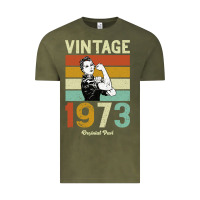 Vintage Olive Vintage 1973 Orginial Parts Vintage Tee - Bettercallsaul