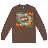 Chestnut just here for the pie Long Sleeve Tee - TumblerDesignByShophia