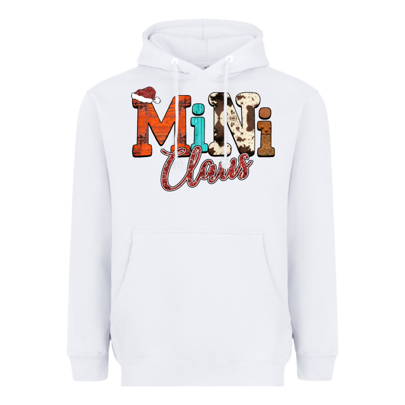 Mini Claus Heavyweight Hoodie by CowhideDigitalArt | Teevron