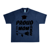 Navy Proud Mom Of A 2020 Senior Urban Heavy Tee - Bettercallsaul