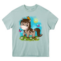 Arona little cute horse Heavy Core Tee - NancyCooperArtShop