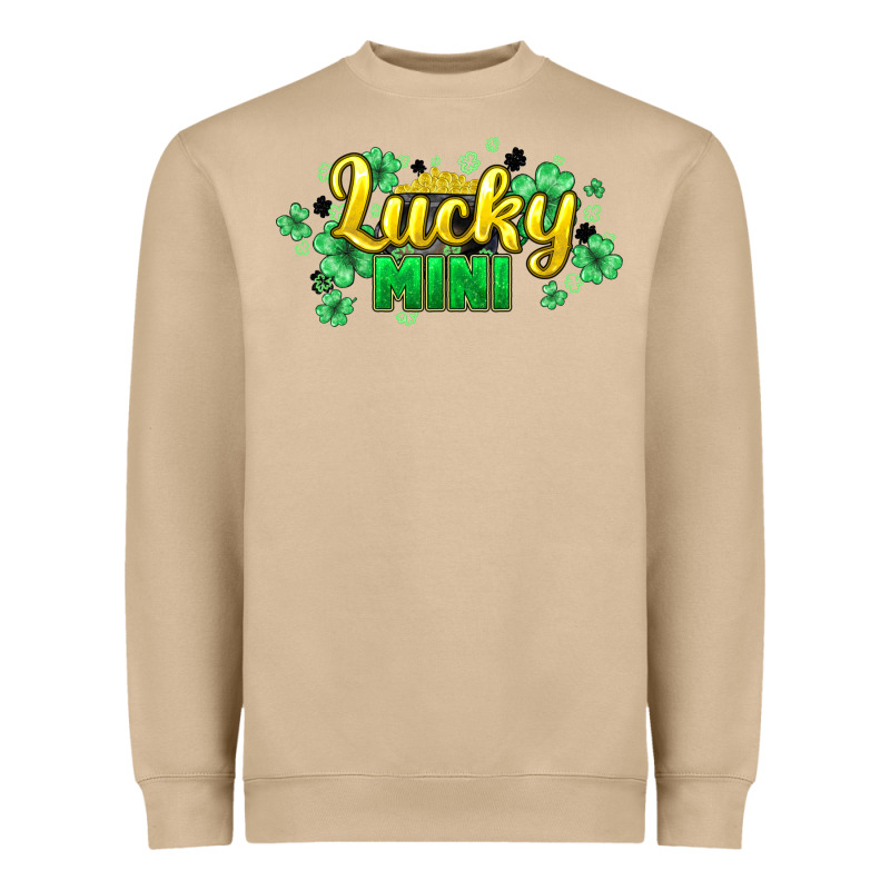 Lucky Mini St Patricks Heavyweight Sweatshirt by HowdyJamesFarm | Teevron
