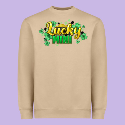 Lucky Mini St Patricks Heavyweight Sweatshirt Designed By Howdyjamesfarm