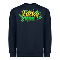 Navy lucky mini st patricks Heavyweight Sweatshirt - HowdyJamesFarm