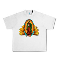 Lunar Rock sunflower our lady of guadalupe Urban Heavy Tee - JahusDesignShop