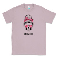 Lilac Pink Flower Mom Skull Classic Tee - Bettercallsaul