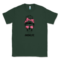 Sports Green Pink Flower Mom Skull Classic Tee - Bettercallsaul