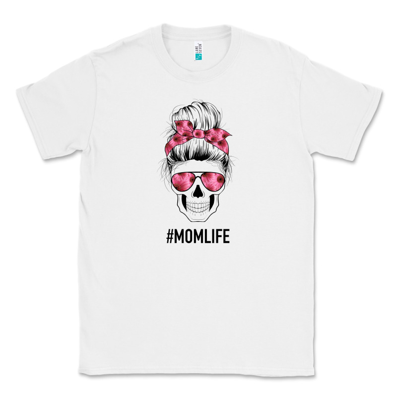 Pink Flower Mom Skull Classic Tee by Bettercallsaul | Teevron