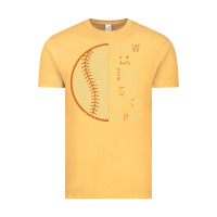 Vintage Mustard I Know I Play Like A Girl Try To Keep Up Softball Vintage Tee - Bettercallsaul
