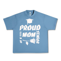 Pebble Blue Proud Mom Of A 2020 Senior Urban Heavy Tee - Bettercallsaul