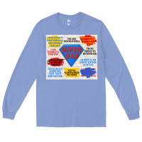 Colony Blue super dad Long Sleeve Tee - TumblerDesignByShophia