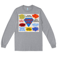 Heather Grey super dad Long Sleeve Tee - TumblerDesignByShophia