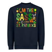Navy I'm the sassy one St. Patrick's Heavyweight Sweatshirt - HowdyJamesFarm