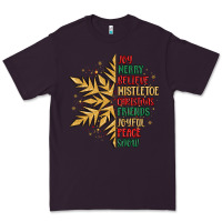 Plum christmas snowflake Premium Tee - MaliasSmallBusiness