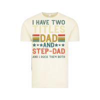 Vintage Arctic I Have Two Tıtles Dad And Step Dad And I Rock Them Vintage Tee - Bettercallsaul