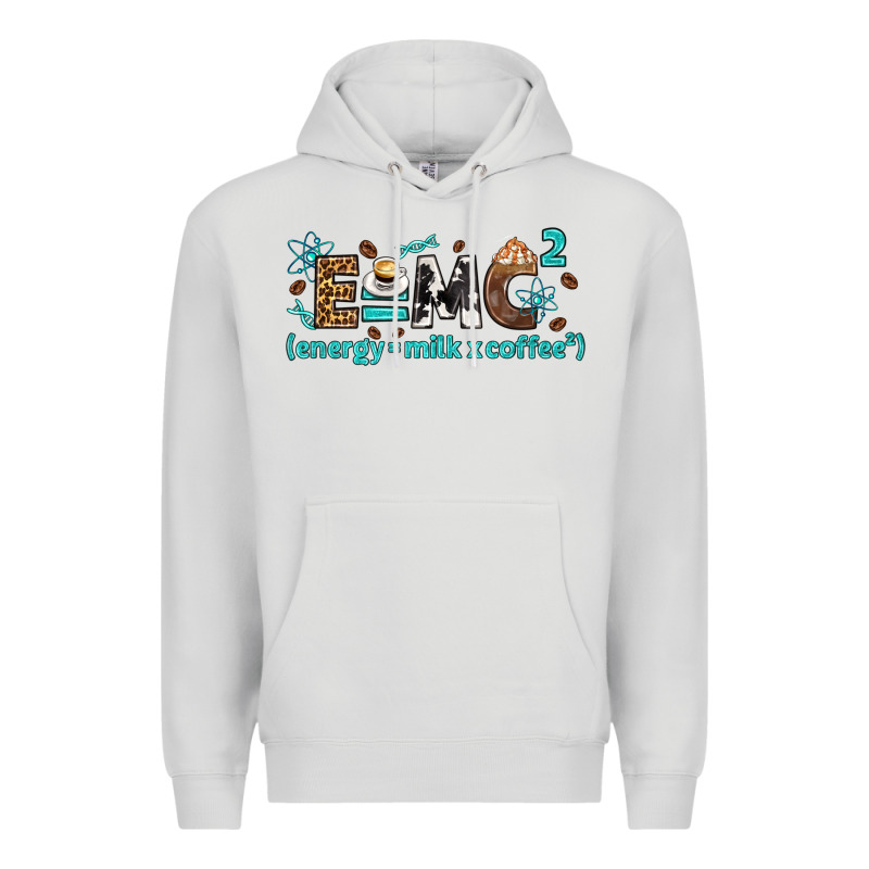 E=mc2 Energy Milk Coffee Bbs Premium Hoodie by BundleAndBundleShop | Teevron