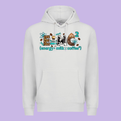 E=mc2 Energy Milk Coffee Bbs Premium Hoodie Designed By Bundleandbundleshop