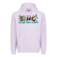 Lilac e=mc2 energy milk coffee bbs Premium Hoodie - BundleAndBundleShop