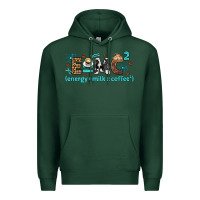 Sports Green e=mc2 energy milk coffee bbs Premium Hoodie - BundleAndBundleShop