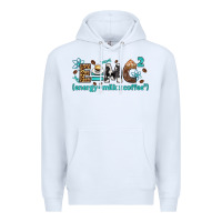 White e=mc2 energy milk coffee bbs Premium Hoodie - BundleAndBundleShop