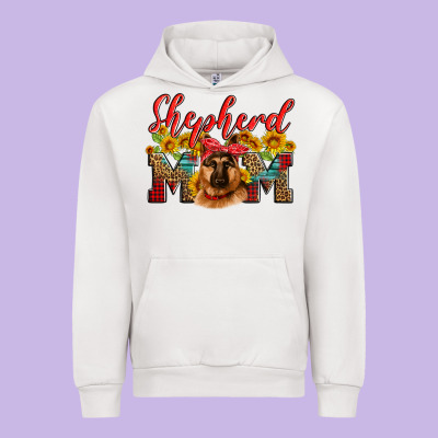 German Shepherd Mom Urban Hoodie Designed By Artiststas
