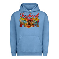 Pigment Pebble Blue german shepherd mom Urban Hoodie - Artiststas