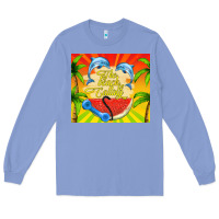 Colony Blue the beach is calling Long Sleeve Tee - TumblerDesignByShophia