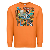 Carrot the lakes my happy place Premium Sweatshirt - CowhideDigitalArt