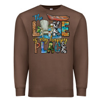 Chestnut the lakes my happy place Premium Sweatshirt - CowhideDigitalArt
