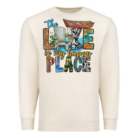 Sandshell the lakes my happy place Premium Sweatshirt - CowhideDigitalArt