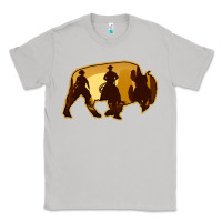 Moon Dust Bison Silhouette Cowboy Classic Tee - Bettercallsaul