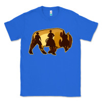 True Royal Bison Silhouette Cowboy Classic Tee - Bettercallsaul