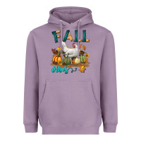 Lavender Fall Vibes Chicken Heavyweight Hoodie - LillyAllenDesigns