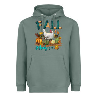 Sage Fall Vibes Chicken Heavyweight Hoodie - LillyAllenDesigns