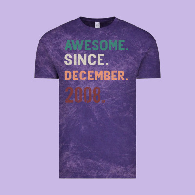 Awesome Since December 2008 Vintage Tee Designed By Bettercallsaul